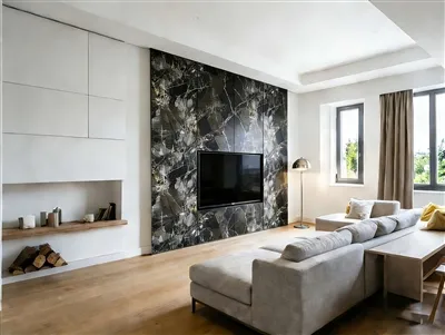 Výhody ekologické-nepropustné vysoce lesklé PVC mramorové desky